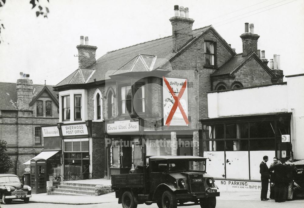 Mansfield Road, Nottingham, 1951