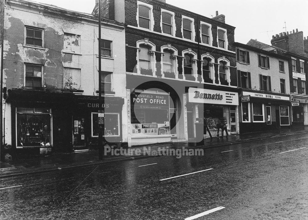 Mansfield Road, Nottingham, c 1970