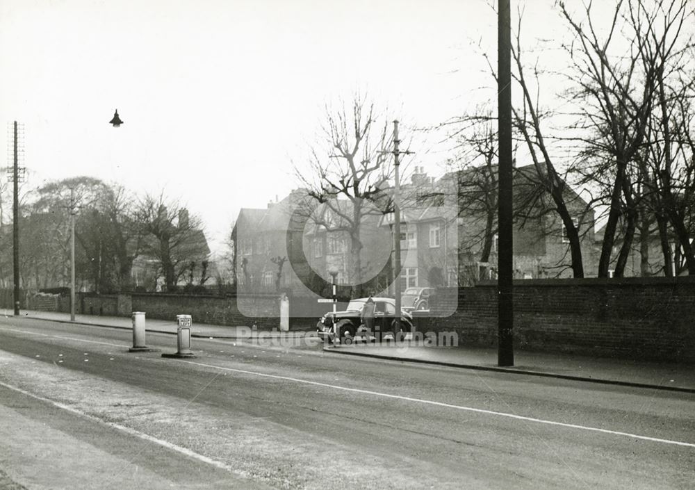 Mansfield Road, Carrington, Nottingham, 1952