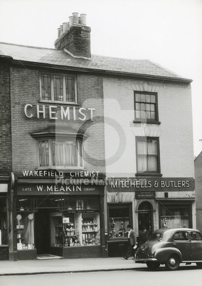 Mansfield Road, Sherwood, Nottingham, 1951