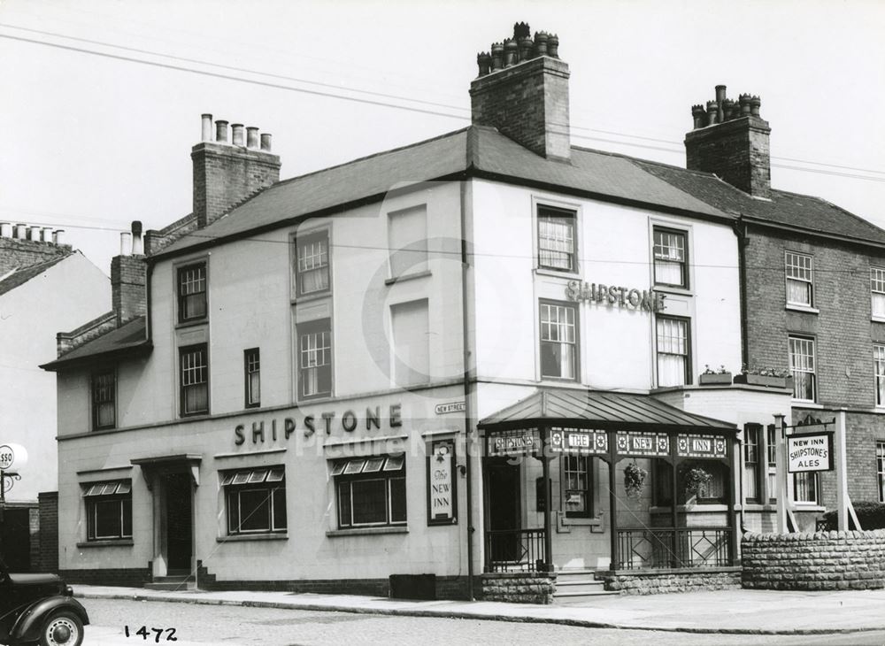 New Inn, Mansfield Road Carrington, Nottingham, 1951