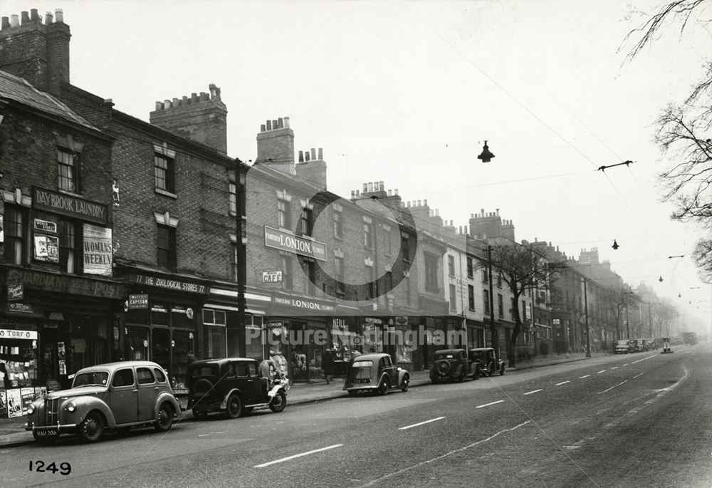 Mansfield Road, Nottingham, 1951