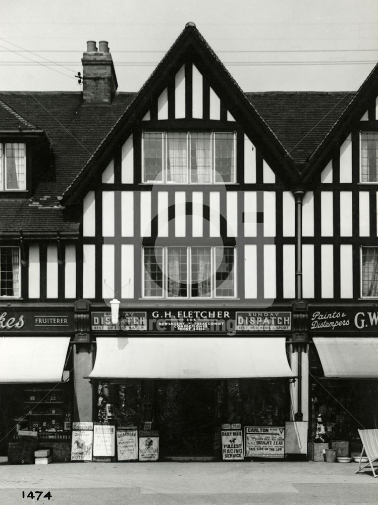 303-307 Mansfield Road, Carrington, Nottingham, 1951