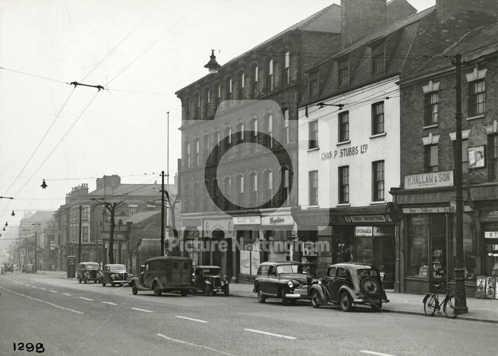 Mansfield Road, Nottingham, 1951