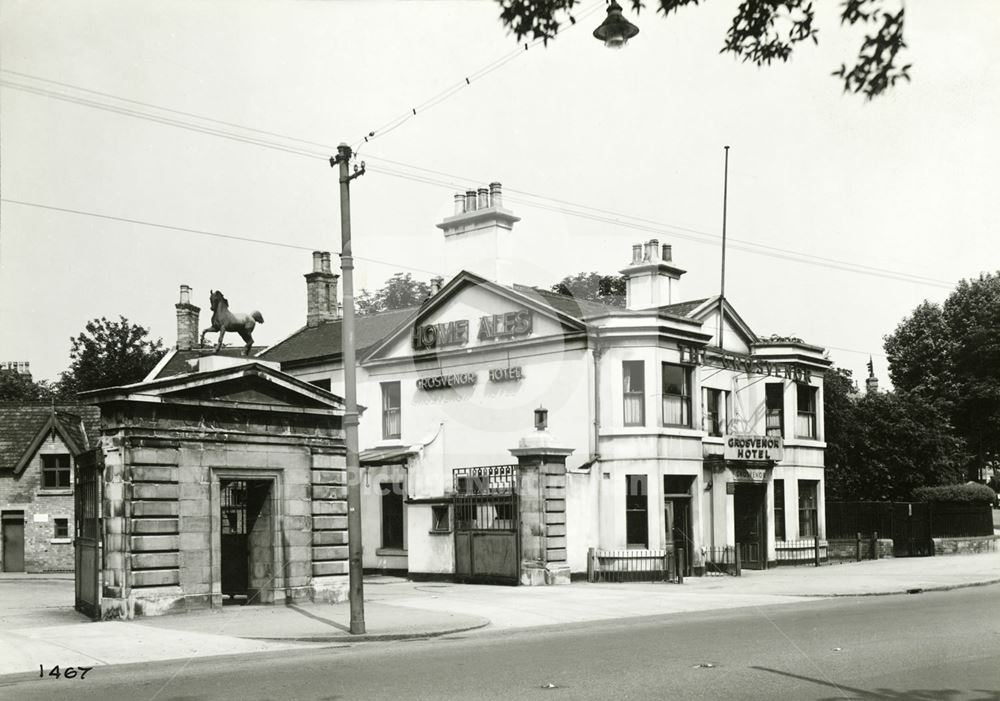 Grosvenor Hotel, Mansfield Road, Nottingham, 1951