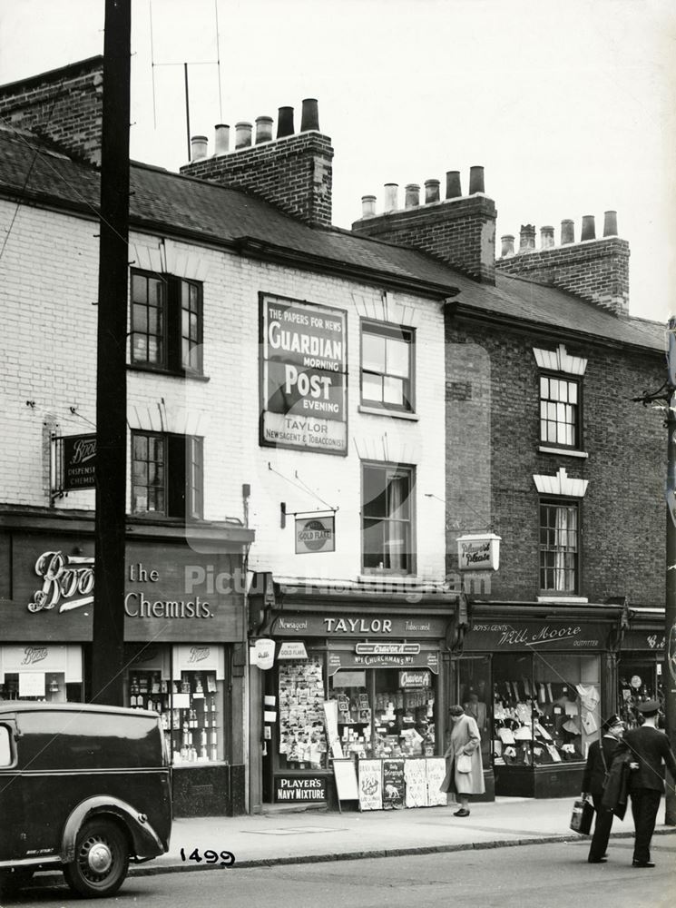 Mansfield Road, Sherwood, Nottingham, 1951