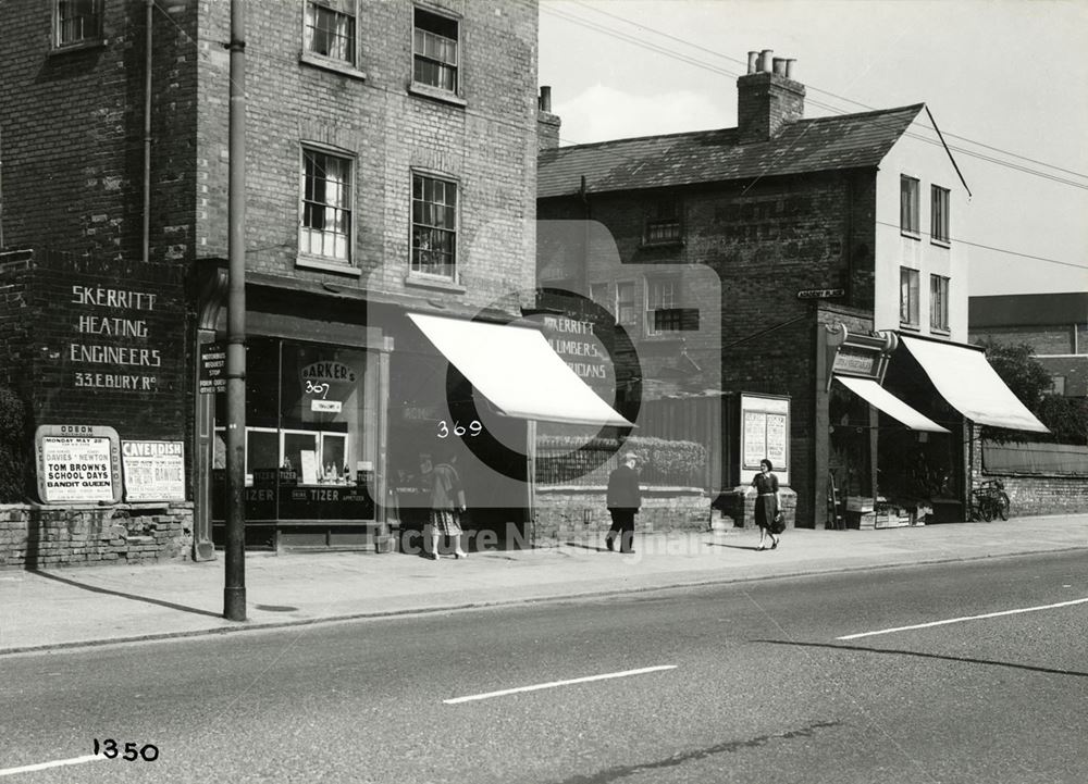 Mansfield Road, Carrington, Nottingham, 1951