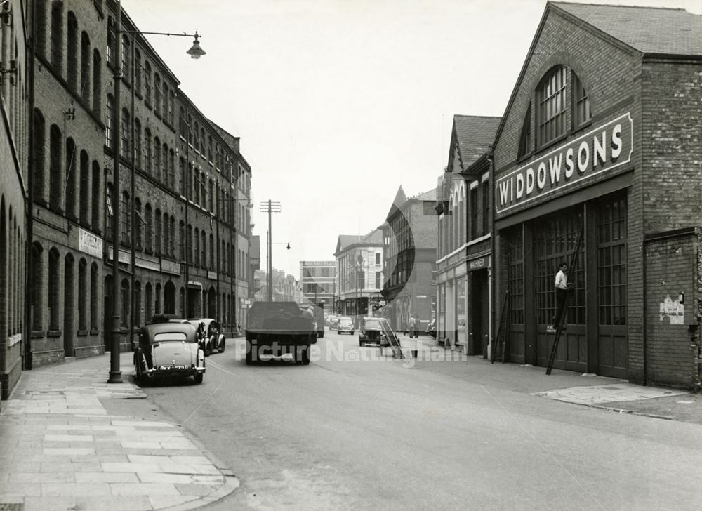 Widdowson's, Canal Street, Nottingham, c 1950s