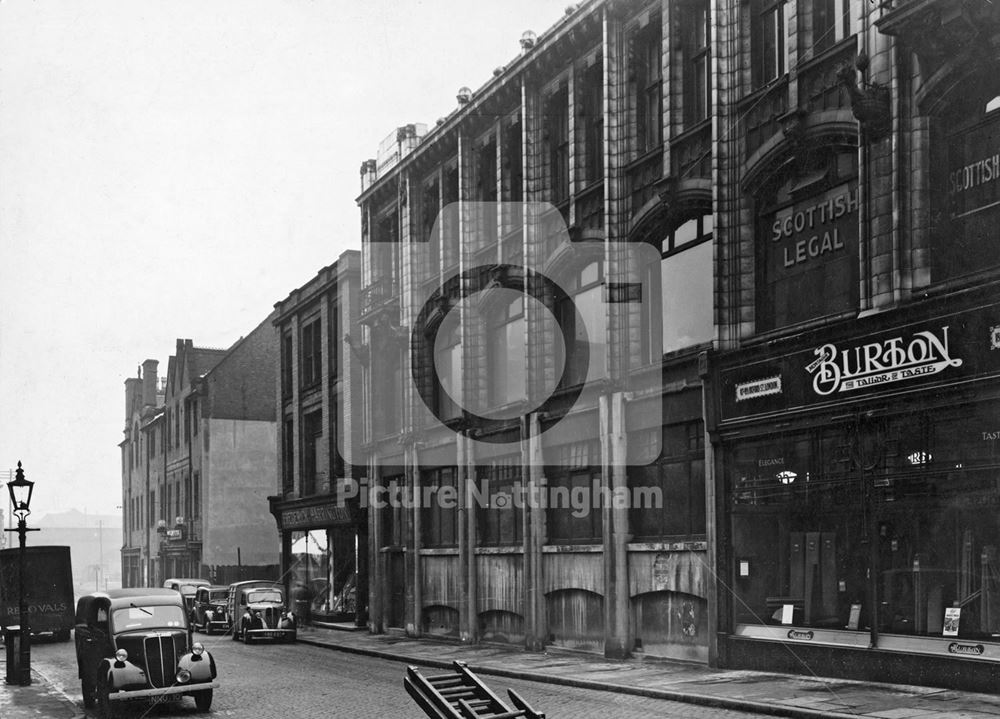 Burton's, Broad Marsh, Nottingham, c 1940s