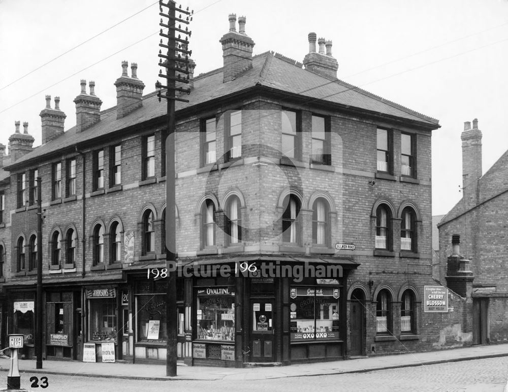 196-198 Ilkeston Road, Radford, Nottingham, 1949