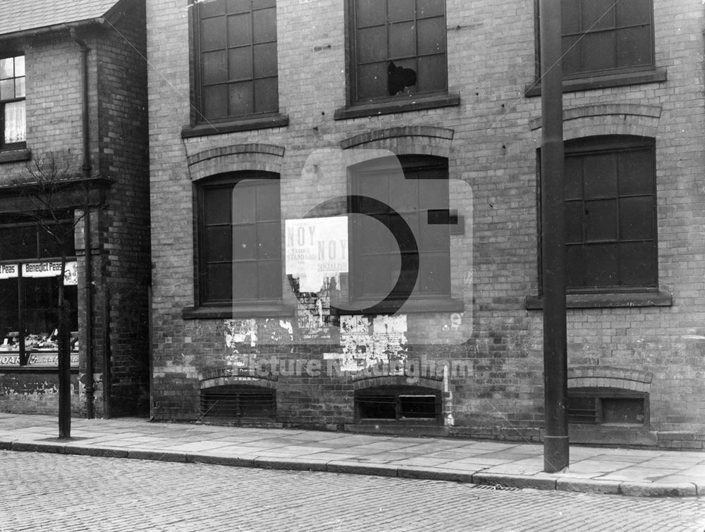 285 (left) Ilkeston Road, Radford, Nottingham, 1949