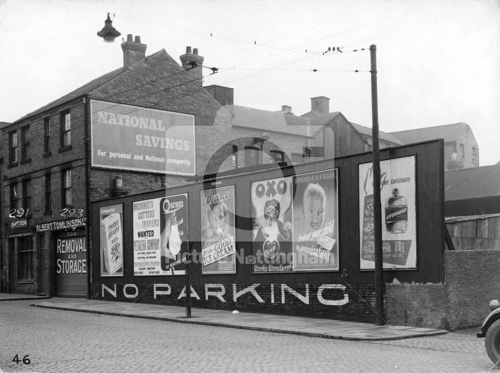 291-293 Ilkeston Road, Radford, Nottingham, 1949