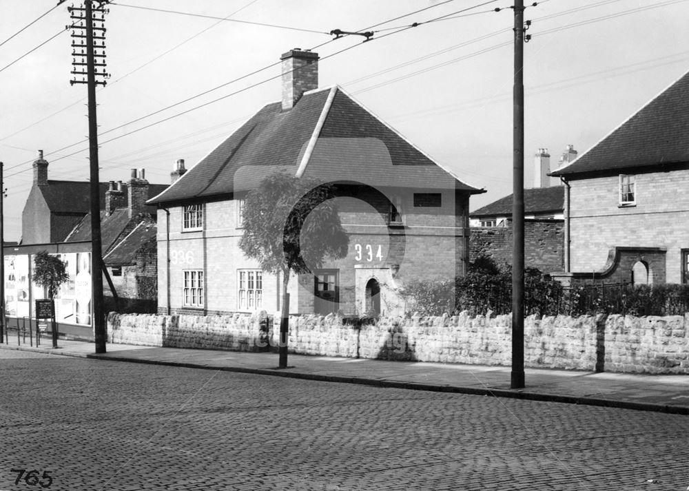 334-336 Ilkeston Road, Radford, Nottingham, 1949