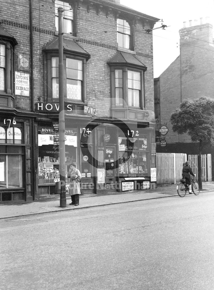 172-176 Ilkeston Road, Radford, Nottingham, 1952