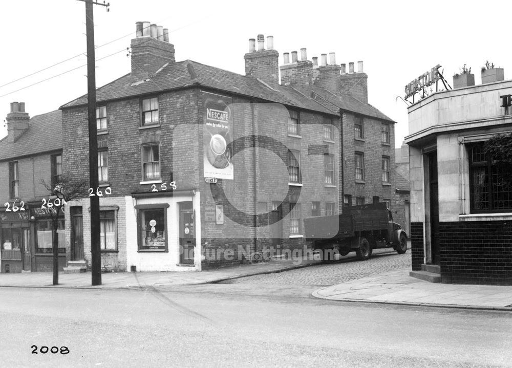 258-262 Ilkeston Road, Radford, Nottingham, 1952