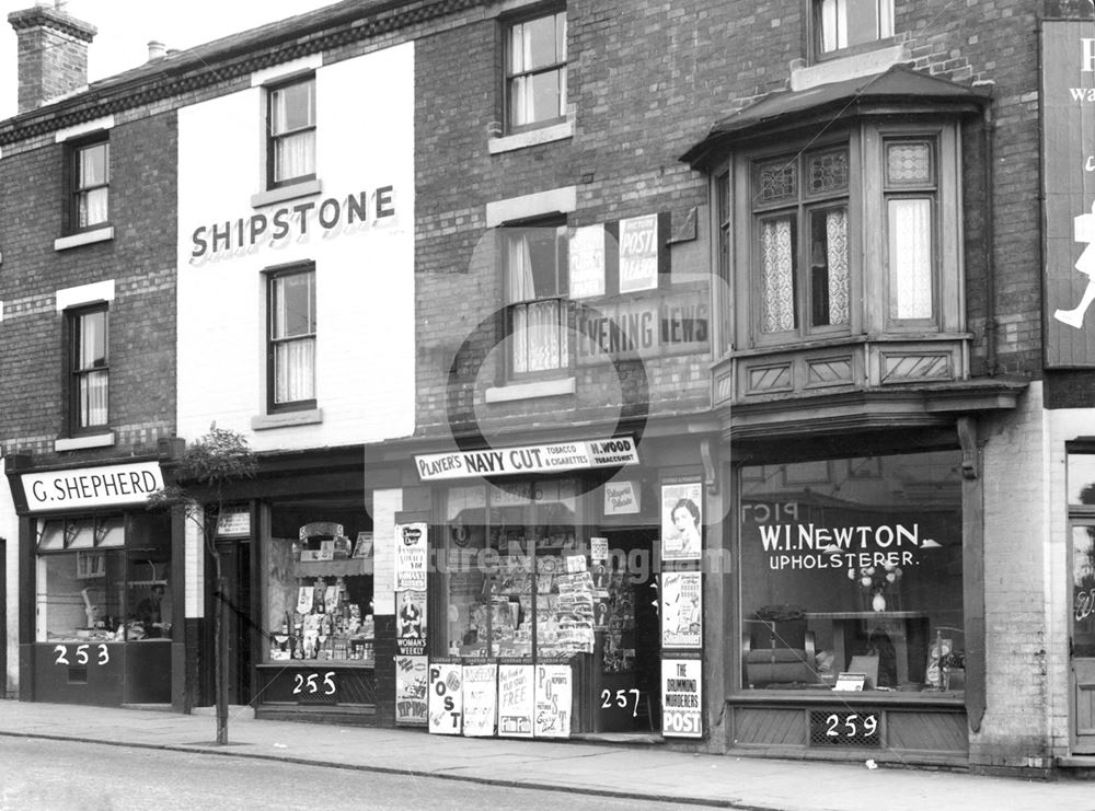 253-259 Ilkeston Road, Radford, Nottingham, 1952