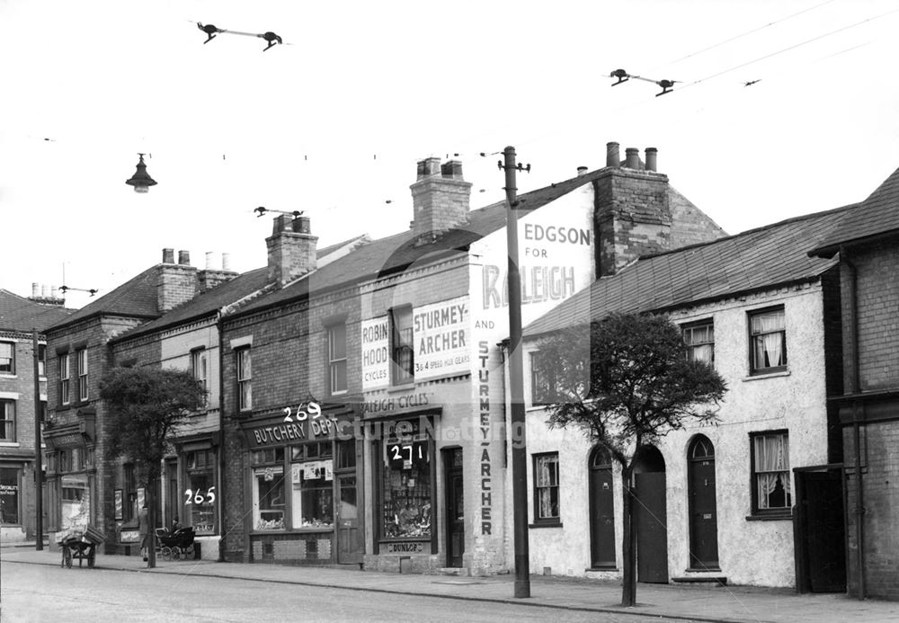 261-273 Ilkeston Road, Radford, Nottingham, 1952