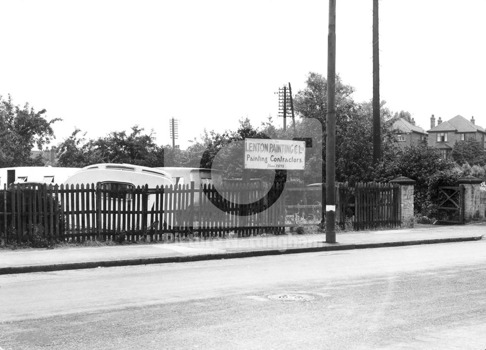 Lenton Painting Contractors, Harrimans Lane, Dunkirk, Nottingham, 1949