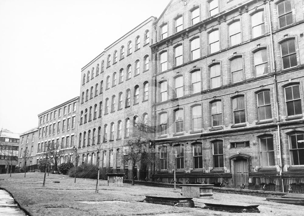 Kaye's Walk, Lace Market, Nottingham, c 1960s ?