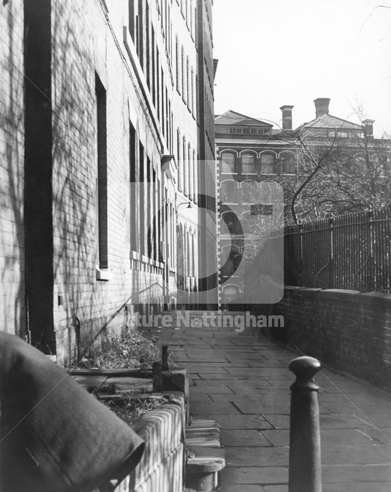 Kaye's Walk, Lace Market, Nottingham, c 1950