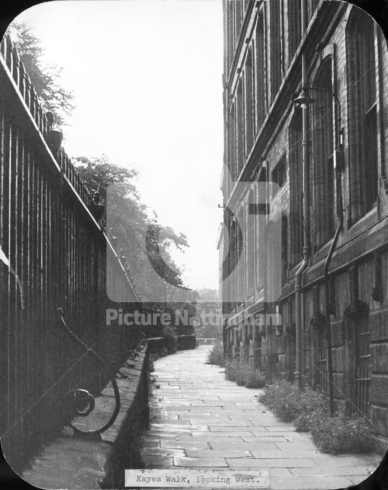 Kaye's Walk, Lace Market, Nottingham, c 1950