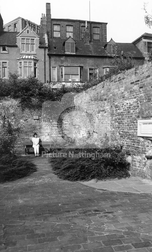 Garners Hill Park, Garner's Hill, Lace Market, Nottingham, c 1980s