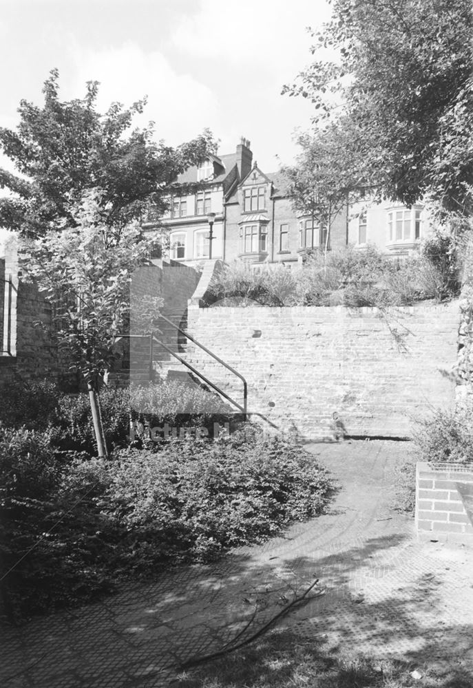 Garners Hill Park, Garner's Hill, Lace Market, Nottingham, c 1980s