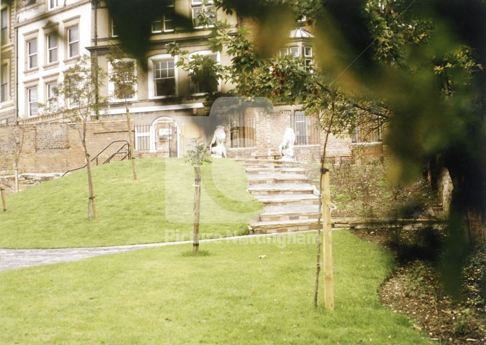 Garners Hill Park, Garner's Hill, Lace Market, Nottingham, c 1980s