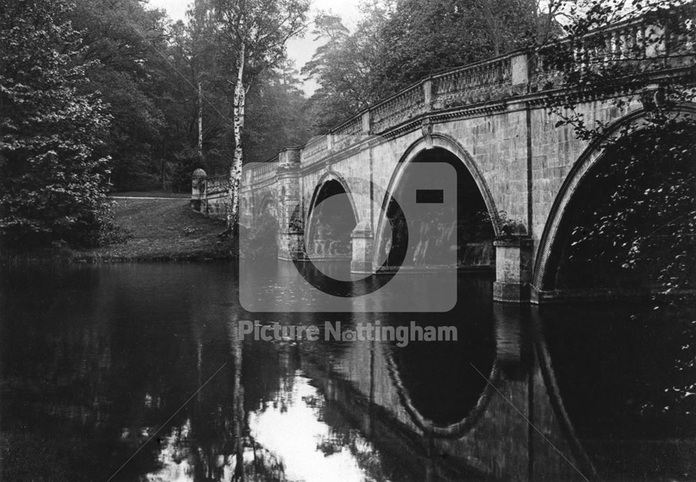 Clumber Bridge, Clumber Park, Clumber, c 1910s ?