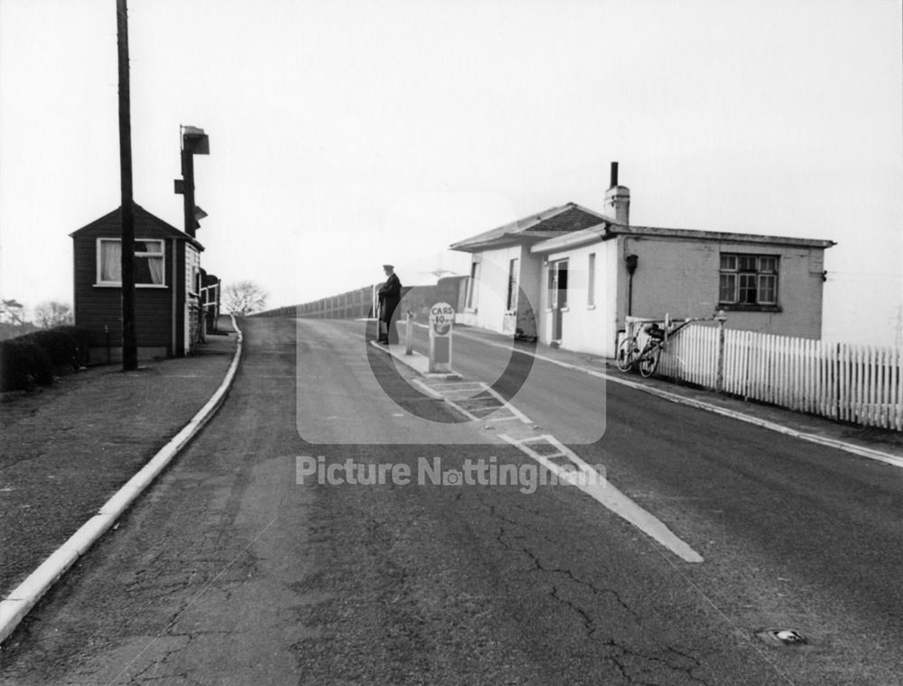 Toll Bridge over the River Trent, Dunham on Trent, 1977