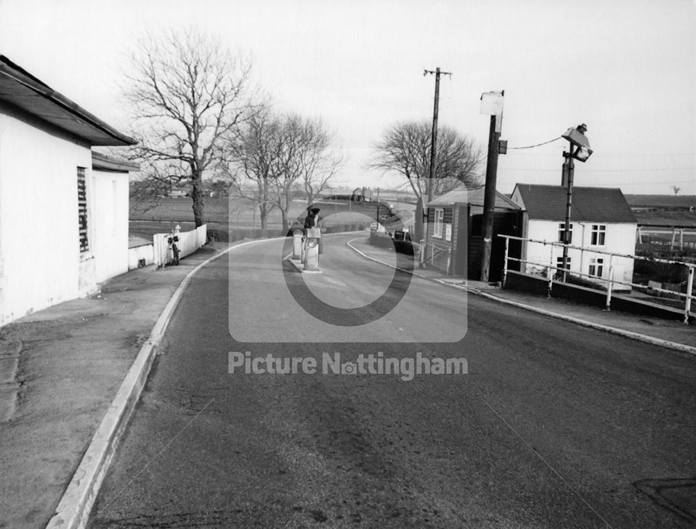 Toll Bridge over the River Trent, Dunham on Trent, 1977