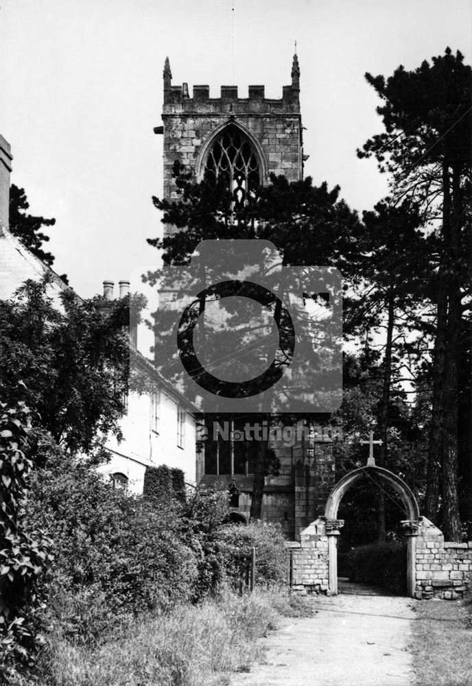 St. Oswald's Church, Church Walk, Dunham on Trent, c 1980s ?