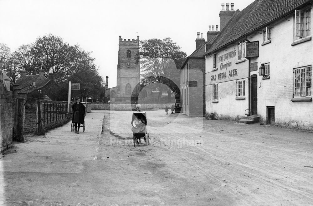 Wheatsheaf Inn, Nottingham Road, Cropwell Bishop, c 1922