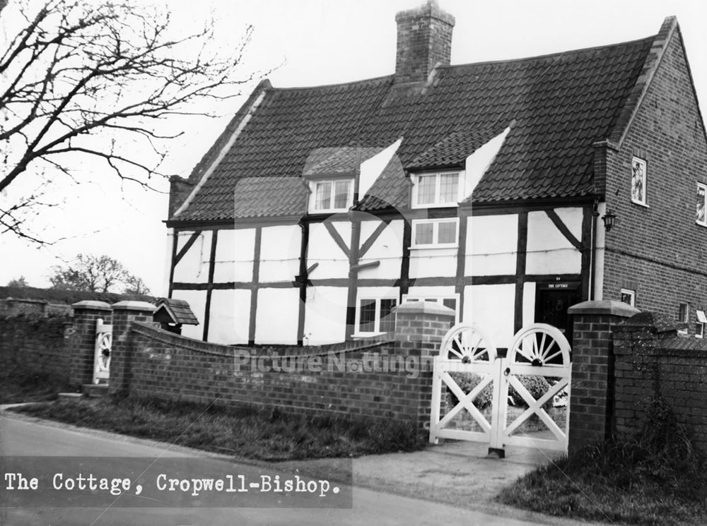 'The Cottage', Fern Road, Cropwell Bishop, c 1960