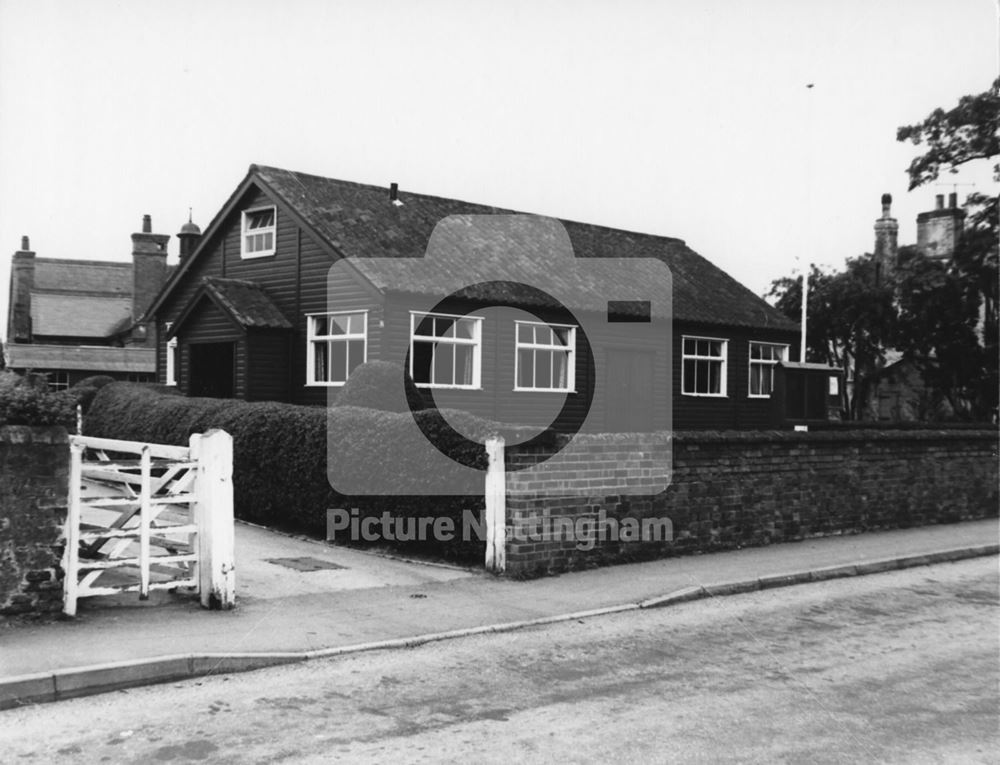 Village Hall, Main Street, Cropwell Butler, 1964