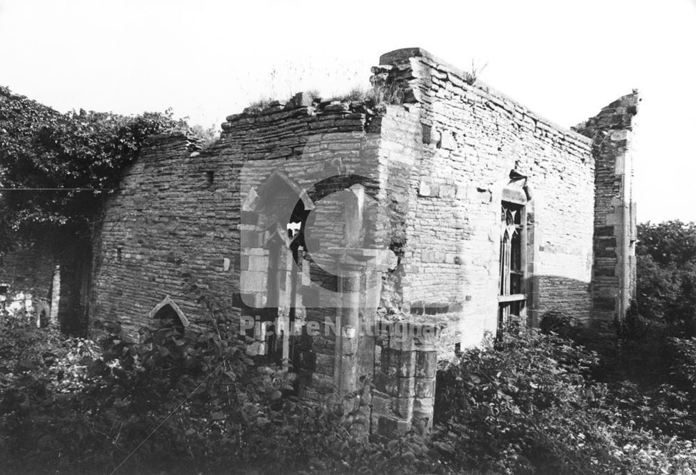 South Chapel Chancel, St Mary's Church, off New Road, Colston Bassett, 1979