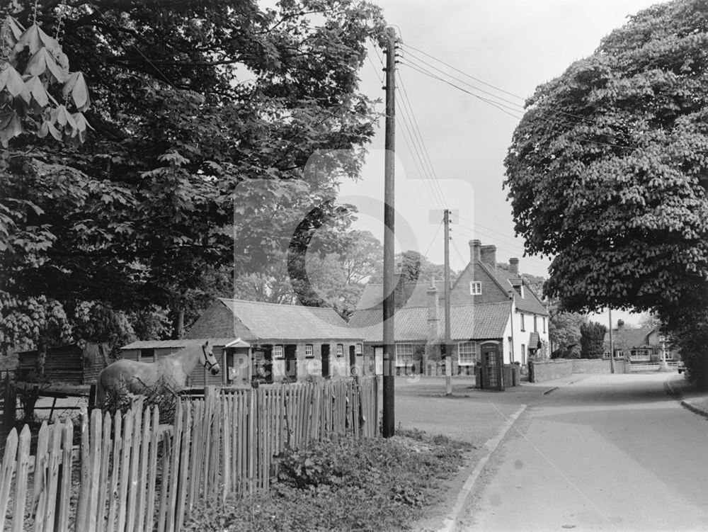 The Martin Arms Inn, School Lane, Colston Bassett, 1985