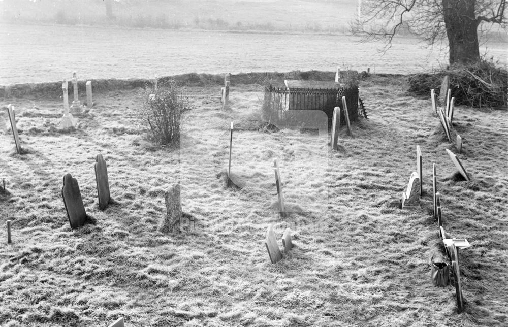 St. Mary's Churchyard, off New Road, Colston Bassett, 1977