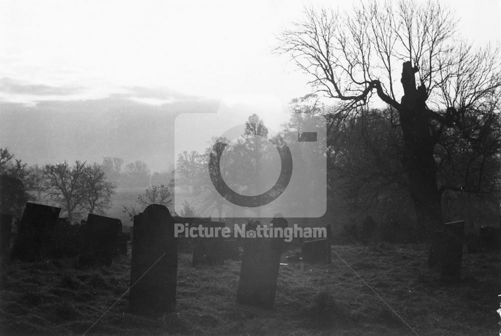 St. Mary's Churchyard, off New Road, Colston Bassett, 1977