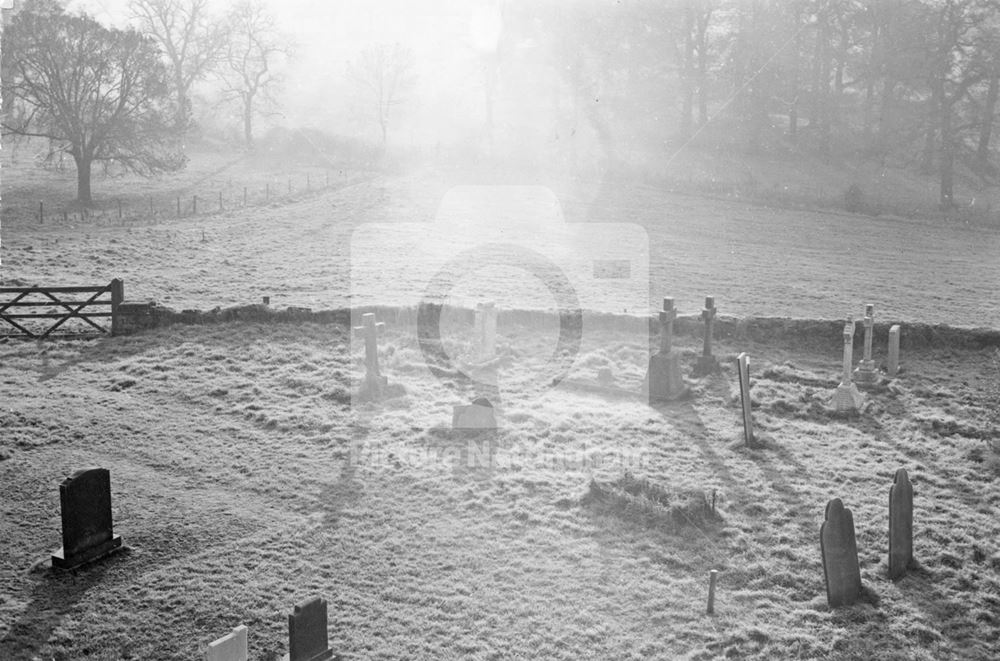 St. Mary's Churchyard, off New Road, Colston Bassett, 1977