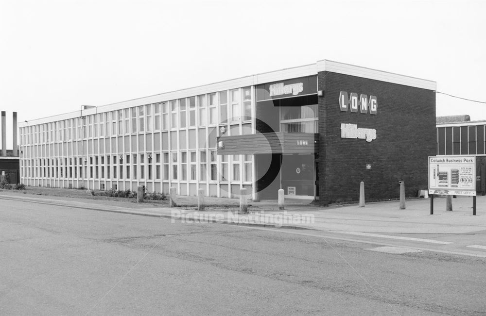 Hillary's Blinds, Business Park, Long Road No.2, Colwick, Nottingham, 1995