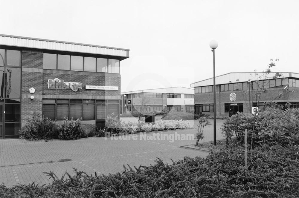 Hillary's Blinds, Churchill Business Park, Road No.2, Colwick, Nottingham, 1995