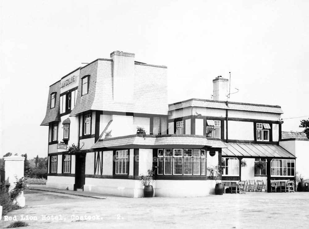 Red Lion Hotel, Old Main Road, Costock, c 1950s ?