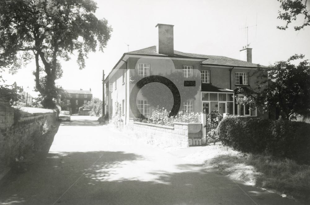 Church Lane Looking West, Cotgrave, 1976