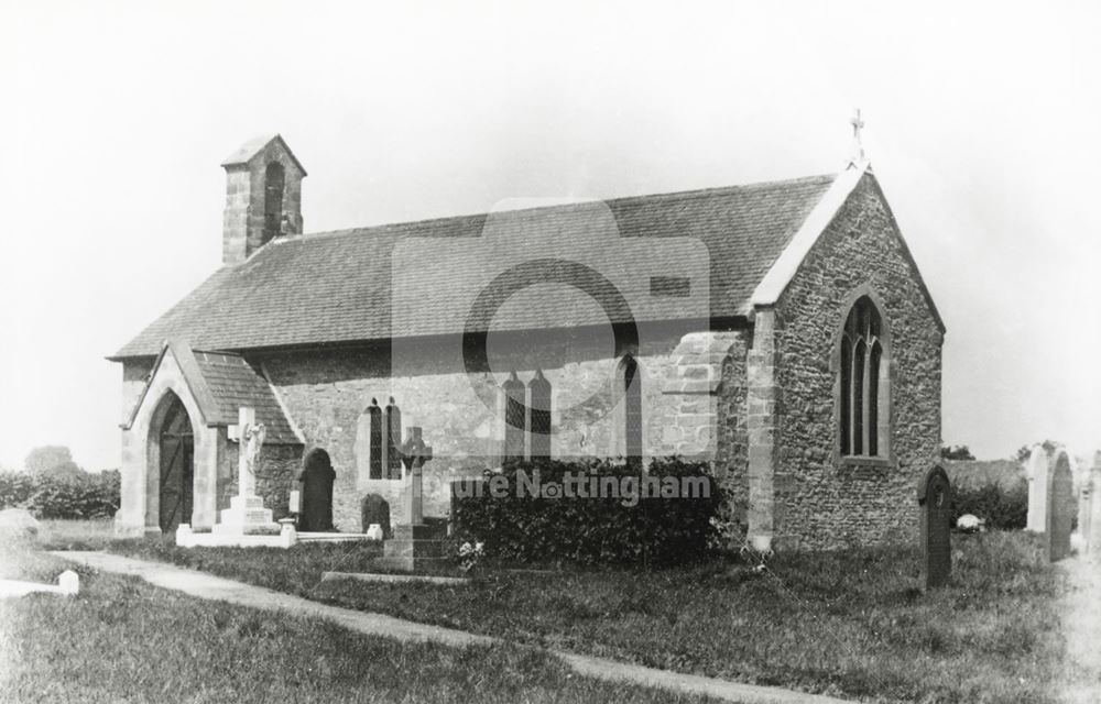 Holy Trinity Church, off Town Street, Cottam, c 1900s ?