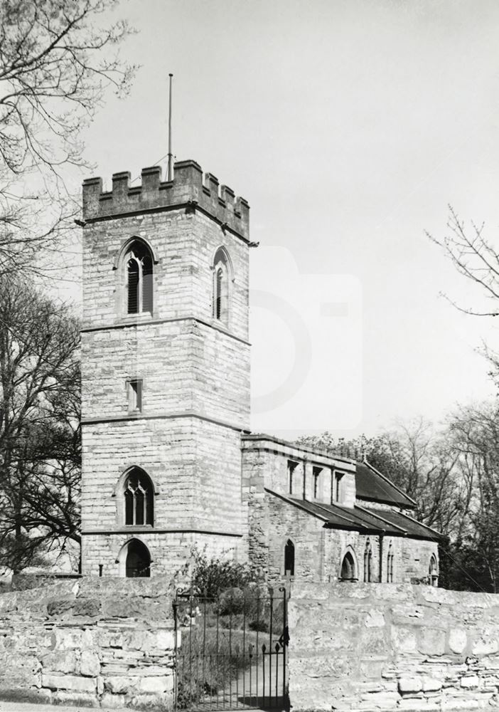 St Giles' Church, Main Street, Cromwell, 1949