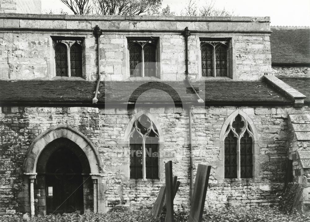 St Giles' Church, Main Street, Cromwell, c 1949