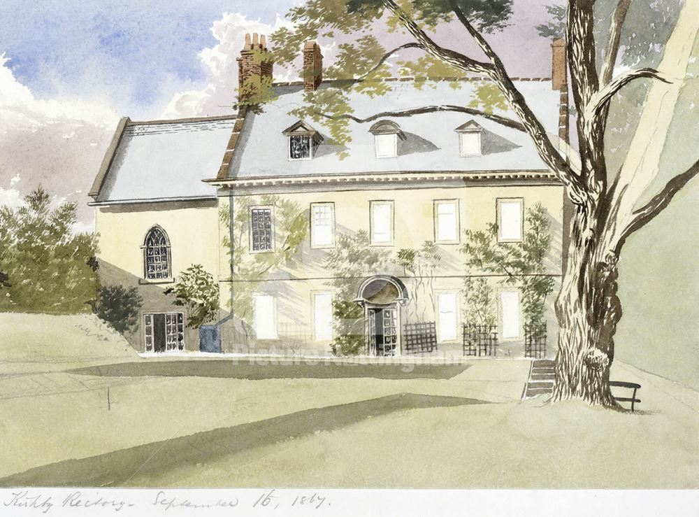 Rectory by Joseph Seddon-Tyrer, Church Mews, Kirkby in Ashfield, 1867