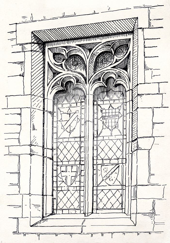 Second Chancel Window, St. Patrick's Church, Kimberley Road, Nuthall, c 1916