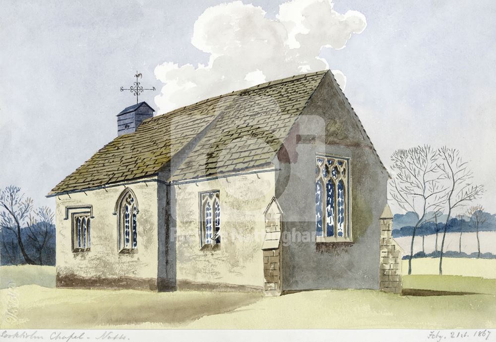 Exterior of St. Peter &amp; St. Paul's Chapel by Joseph Seddon-Tyrer, Sookholme Lane, Sookholme,